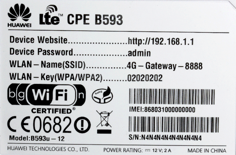 Universal Firmware For Huawei B593s-22