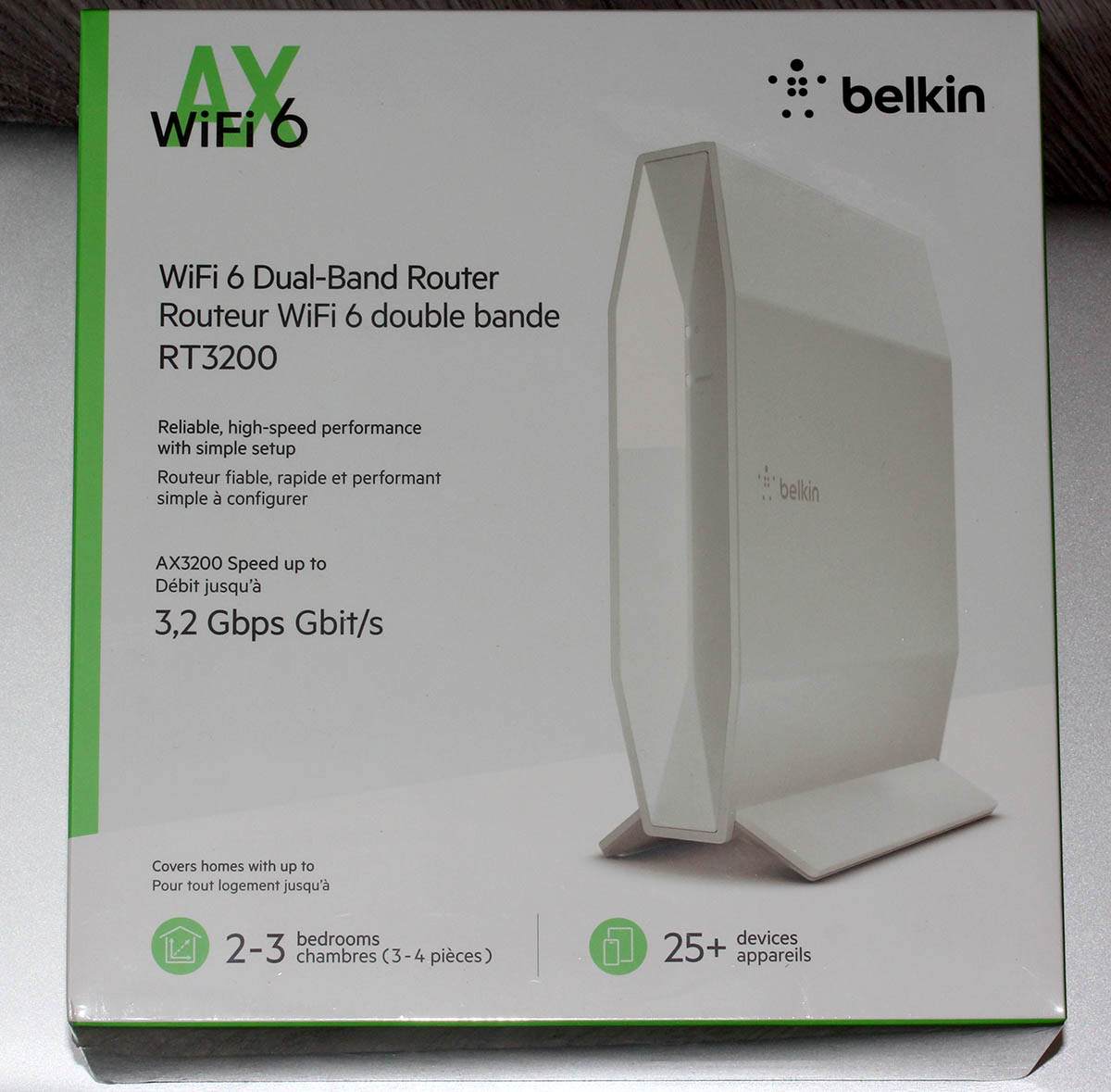 BELKIN AX3200 3.2Gbps Dual Band WIFI6