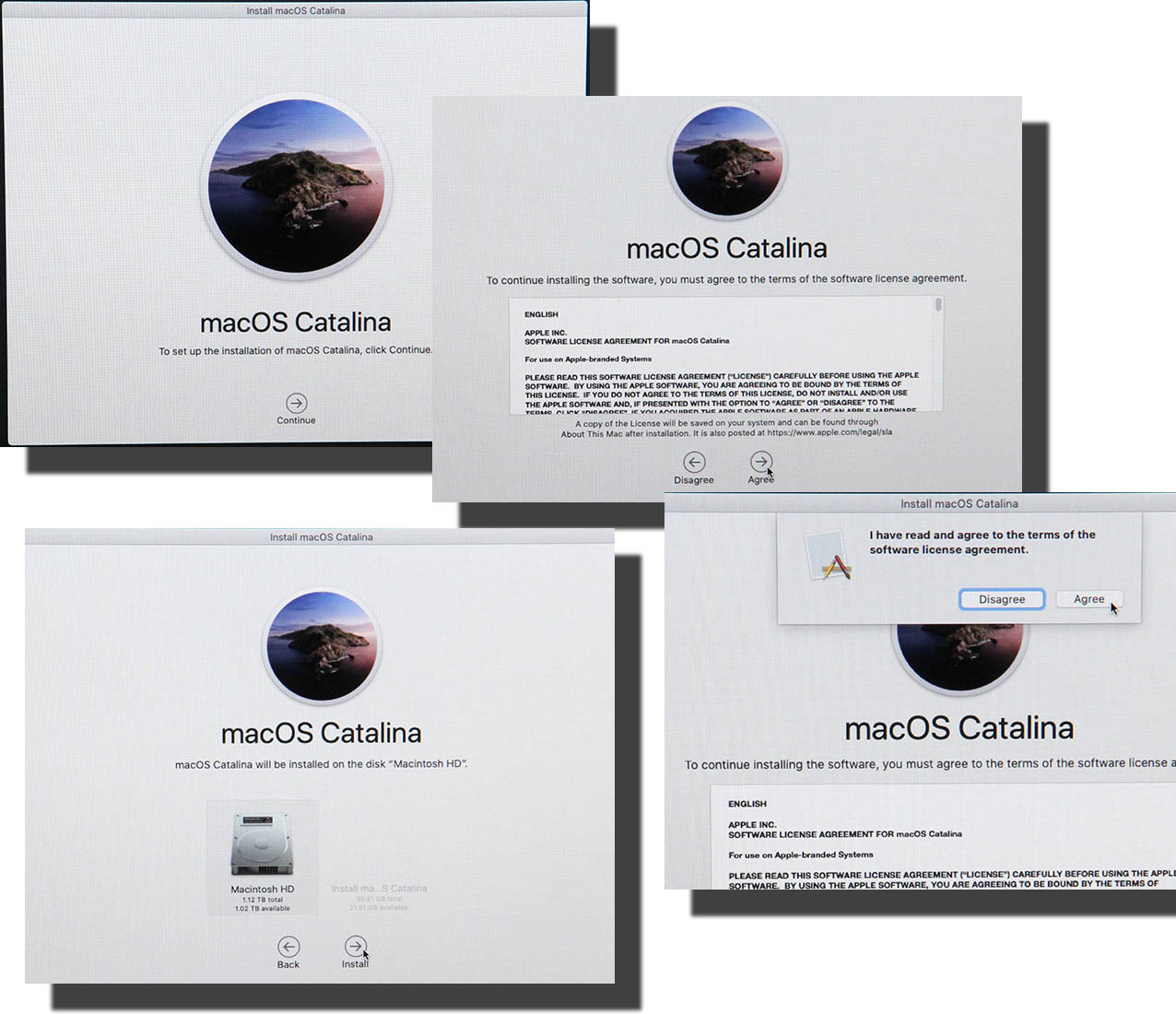 upgrade to macos catalina