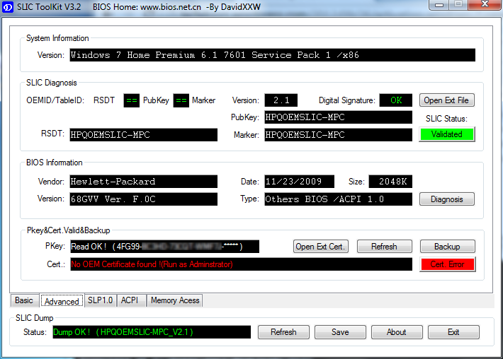 activate dell recovery partition