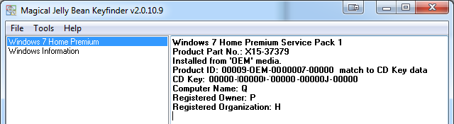 windows 7 license key